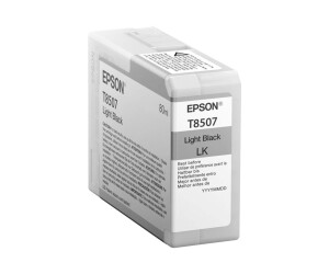 Epson T8507 - 80 ml - black - original - ink cartridge
