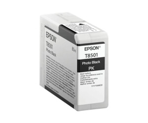 Epson T8501 - 80 ml - Photo Schwarz - Original