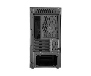 Cooler Master MasterBox NR400 - Tower - micro ATX - Seitenteil mit Fenster - keine Spannungsversorgung (ATX / PS/2)