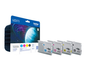 Brother LC970VALBP - 4er-Pack - Schwarz, Gelb, Cyan, Magenta