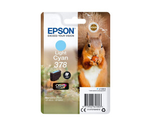 Epson 378 - 4.8 ml - hell Cyan - Original -...