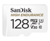 SanDisk High Endurance - Flash-Speicherkarte (microSDXC-an-SD-Adapter inbegriffen)