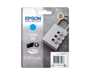 Epson 35 - 9.1 ml - cyan - original - ink cartridge