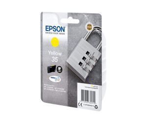 Epson 35 - 9.1 ml - yellow - original - blister packaging