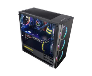 Thermaltake V Series V200 TG - Tempered Glass Edition - Tower - ATX - side part with window (hardened glass)