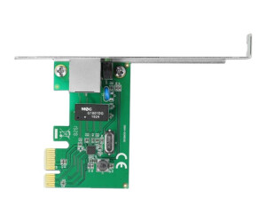 Delock PCI Express Card > 1 x Gigabit LAN - Netzwerkadapter