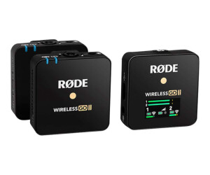 RODE R&Oslash;DE Wireless GO II - Mikrofonsystem