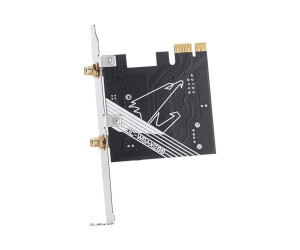 Gigabyte GC -WBAX200 - Network adapter - PCIe - 802.11a, 802.11b/g/n, 802.11ac Wave 2, Bluetooth 5.0, 802.11ax (Wi -Fi 6)