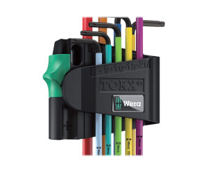 Wera 967/9 TX Bo - Allen key set - 9 pieces