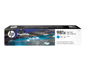 HP 981x - 116 ml - high productive - cyan - original