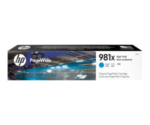 HP 981X - 116 ml - Hohe Ergiebigkeit - Cyan - original