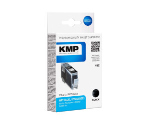 KMP H62 - 20 ml - Schwarz - kompatibel - Tintenpatrone...