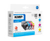 KMP MULTIPACK H67V - 4er-Pack - Größe XXL - Schwarz, Gelb, Cyan, Magenta - kompatibel - Tintenpatrone (Alternative zu: HP 920XL, HP C2N92AE, HP CD972AE, HP CD973AE, HP CD974AE, HP CD975AE)