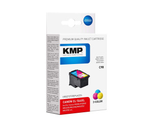 KMP C98 - 13 ml - Hohe Ergiebigkeit - Farbe (Cyan,...