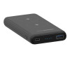 Terratec PD -100 - Inductive Power Bank - 10000 MAh - 37 Wh - 2 Outside connection points (USB, USB -C)