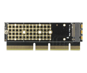 Delock PCI Express X16 (X4 / X8) Card to 1 x NVME M.2 Key M for server