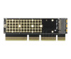 Delock PCI Express x16 (x4 / x8) Card to 1 x NVMe M.2 Key M for Server