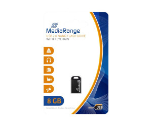 MEDIARANGE Nano - USB-Flash-Laufwerk - 8 GB - USB 2.0