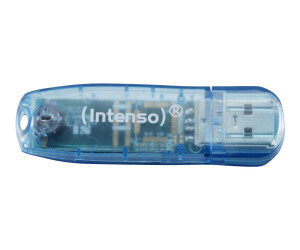 Intenseo Rainbow Line - USB flash drive - 4 GB