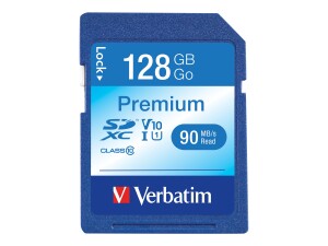 Verbatim Premium - Flash-Speicherkarte - 128 GB