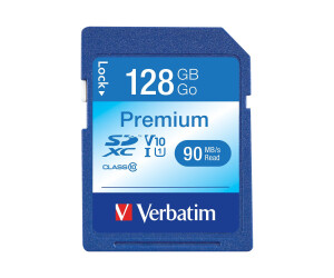 Verbatim Premium - Flash-Speicherkarte - 128 GB