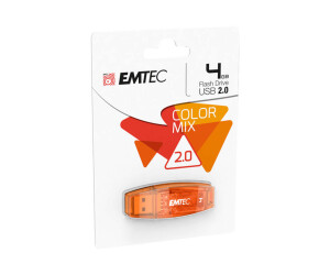 EMTEC C410 Color Mix - USB flash drive - 4 GB