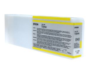 Epson T5914 - 700 ml - yellow - original - ink cartridge