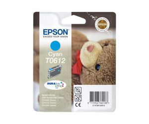 Epson T0612 - 8 ml - Cyan - Original - Blisterverpackung