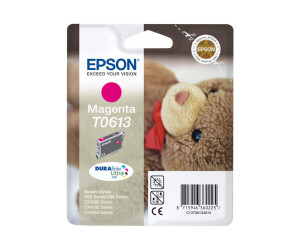 Epson T0613 - 8 ml - Magenta - Original - Blister packaging