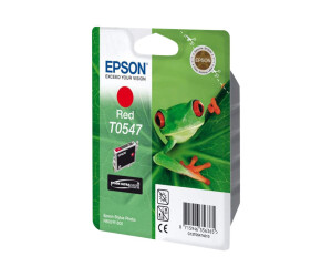 Epson T0547 - 13 ml - red - original - blister packaging
