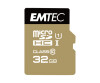 Emtec Gold+-Flash memory card (SD adapter included)
