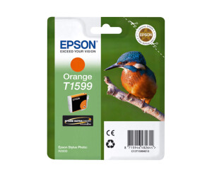 Epson T1599 - 17 ml - orange - original - blister packaging