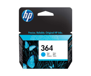 HP 364 - Cyan - original - Tintenpatrone - für Deskjet 35XX