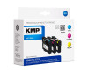 KMP Multipack E179V - 3 -pack - yellow, cyan, magenta