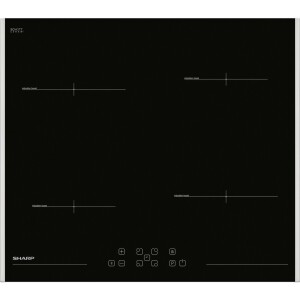 Sharp Kochst. Induktionskochfeld KH-6I19FT00-EU bk