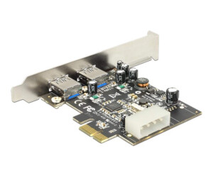 Delock PCI Express Card&gt; 2x USB 3.0 - USB adapter