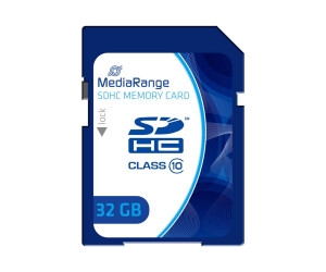 Mediarange Flash memory card - 32 GB - Class 10