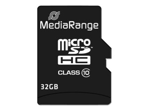 MEDIARANGE Flash-Speicherkarte (microSDHC/SD-Adapter...