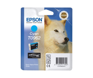 Epson T0962 - 11.4 ml - cyan - original - blister packaging