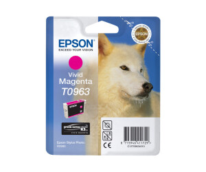 Epson T0963 - 11.4 ml - Vivid Magenta - Original