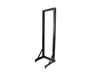 StarTech.com 2 Post Server Rack mit Rollen - stabile Stahl konstruktion