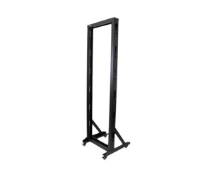 Startech.com 2 Post Server Rack with Roles - Stable Steel Construction