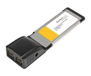 StarTech.com 2 Port IEEE 1394b FireWire ExpressCard...