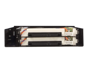 StarTech.com SATA Wechselrahmen 3,5 Zoll trägerlos - Mobiles Festplatten Speicher Rack für 2x 6,4cm (2,5)