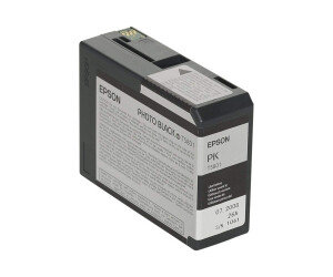 Epson T5801 - 80 ml - Photo schwarz - Original