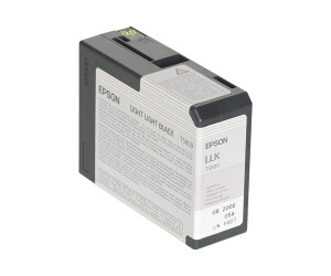 Epson T5809 - 80 ml - Light Light Black - Original