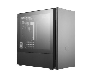 Cooler Master Silencio S400 - Tower - Micro ATX - side...