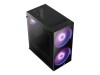 AEROCOOL ADVANCED TECHNOLOGIES AeroCool Python - Tempered Glass Edition - Tower - ATX - Seitenteil mit Fenster (gehärtetes Glas)