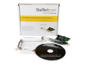 StarTech.com 2 Port PCI Express SuperSpeed USB 3.0...