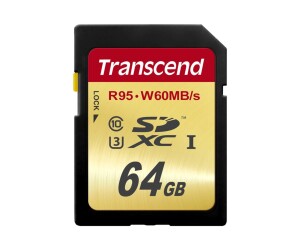 Transcend Ultimate - Flash memory card - 64 GB